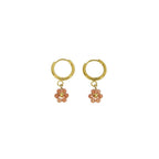Boucles d'oreilles acier Mini Maya - Les Cleias