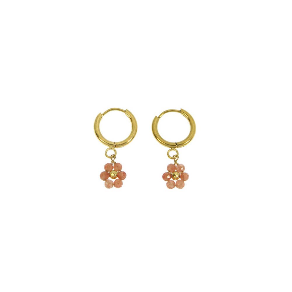Boucles d'oreilles acier Mini Maya - Les Cleias