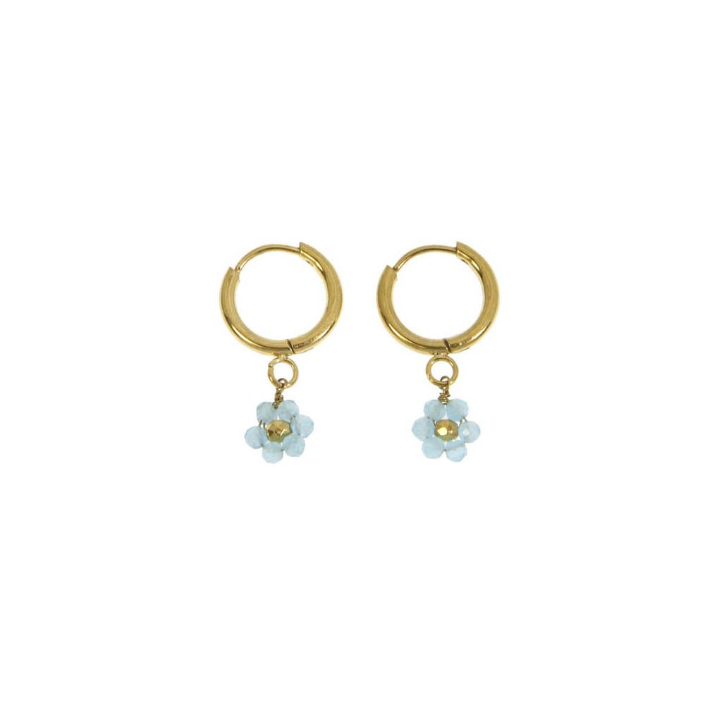 Boucles d'oreilles acier Mini Maya - Les Cleias