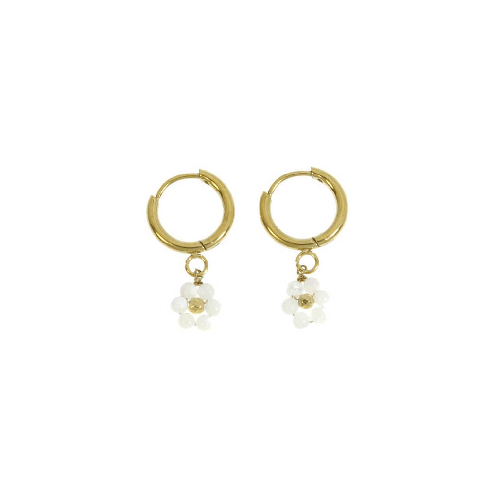 Boucles d'oreilles acier Mini Maya - Les Cleias