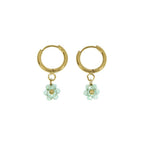 Boucles d'oreilles acier Mini Maya - Les Cleias