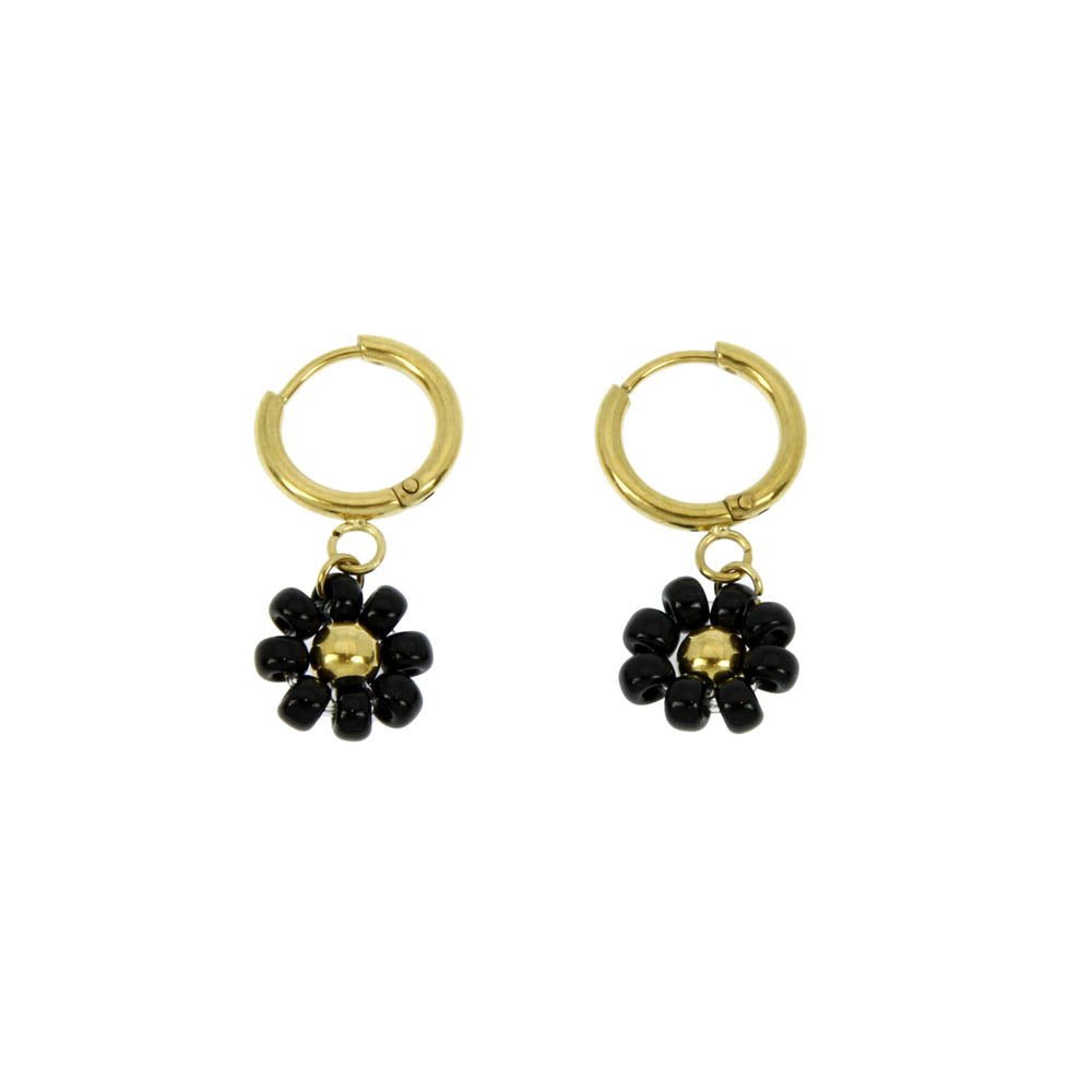 Boucles d’oreilles acier Prairie - Les Cleias