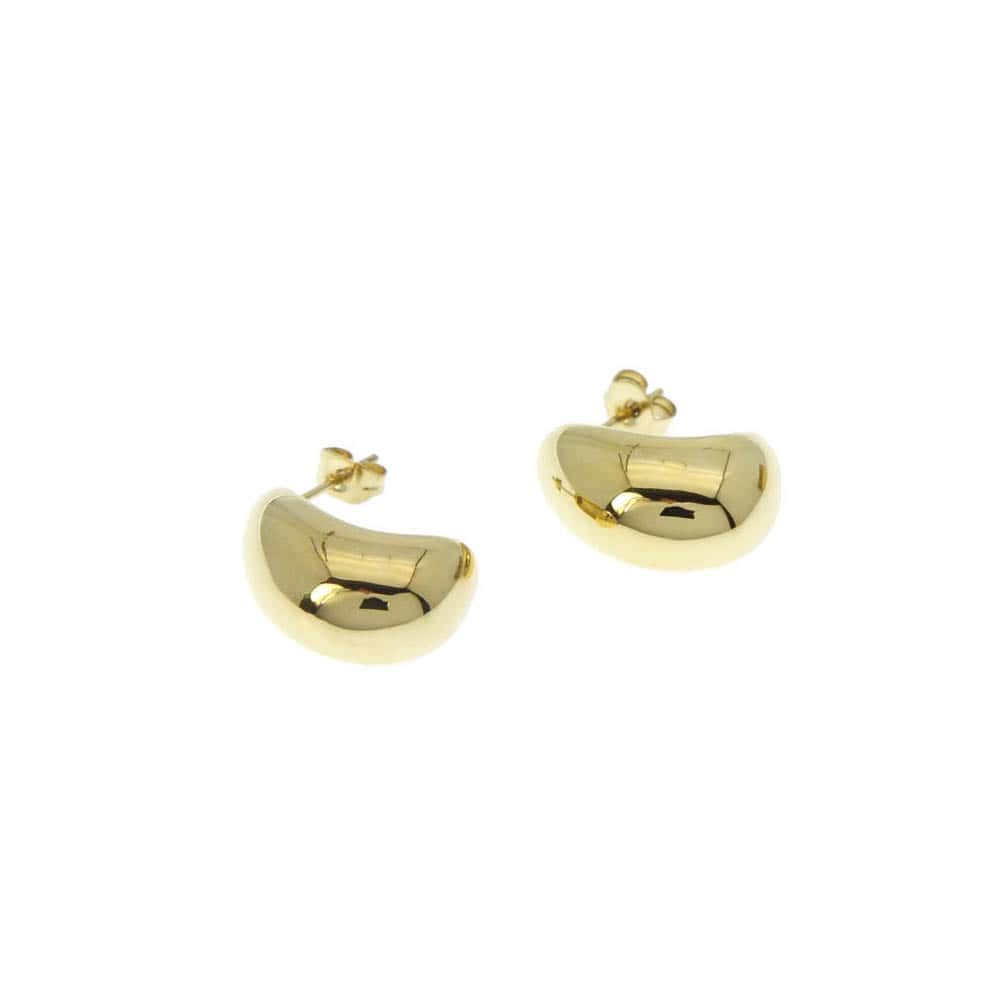 Boucles d'oreilles acier Romina - Les Cleias