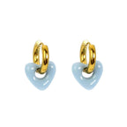 Boucles d'oreilles acier Sursta - Les Cleias