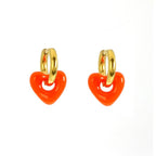 Boucles d'oreilles acier Sursta - Les Cleias