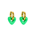 Boucles d'oreilles acier Sursta - Les Cleias