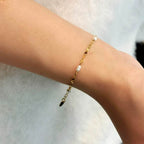 Bracelet acier Coecilia - Les Cleias