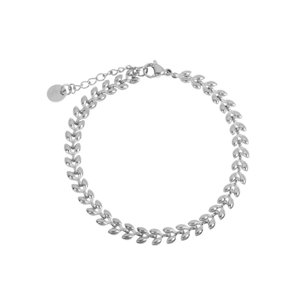Bracelet acier Laurier - Les Cleias