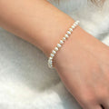 Bracelet acier perles Ophélie II - Les Cleias