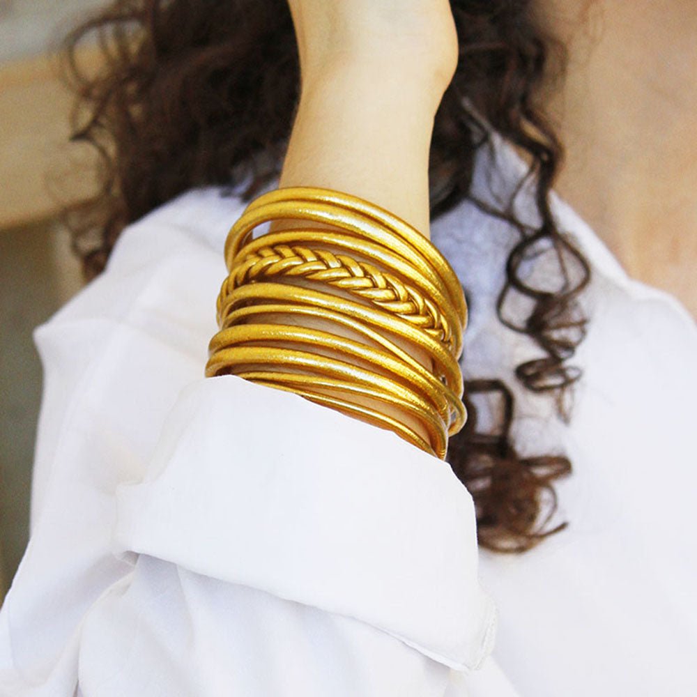 Bracelet Bouddhiste Tressé - Les Cleias