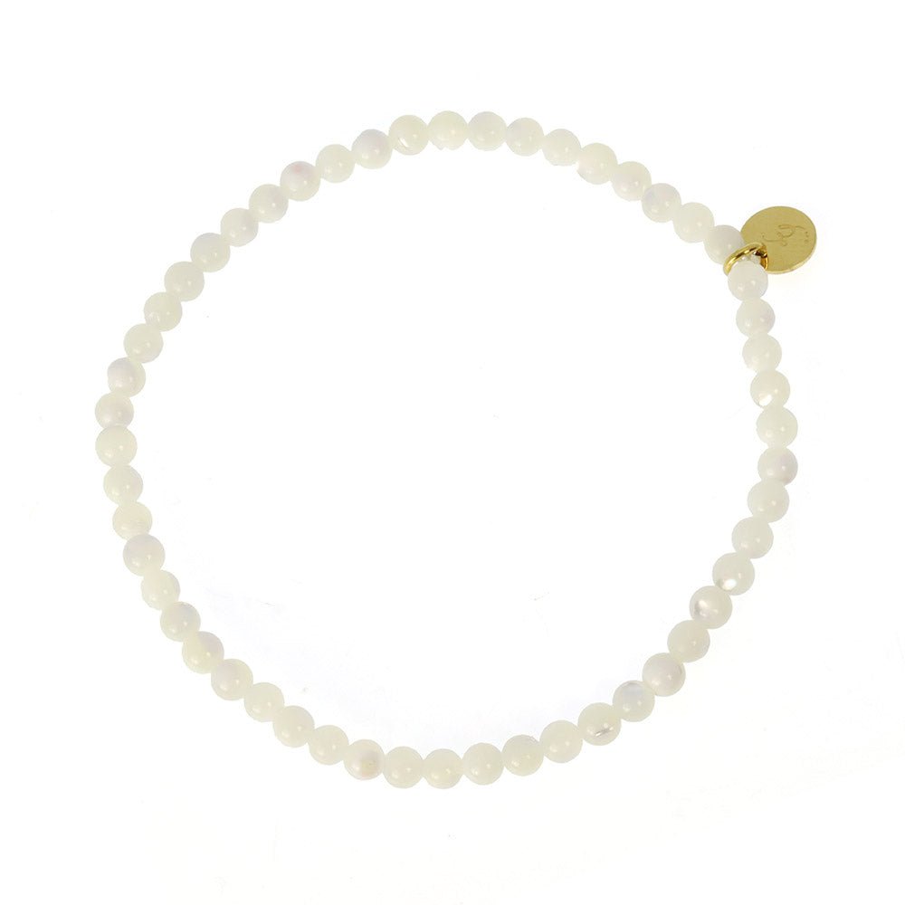 Bracelet Vivi en nacre blanche - Les Cleias