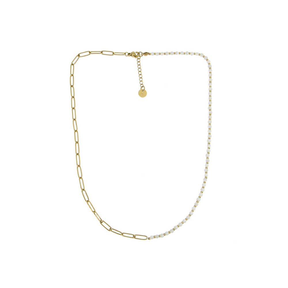 Collier acier Adeline - Les Cleias