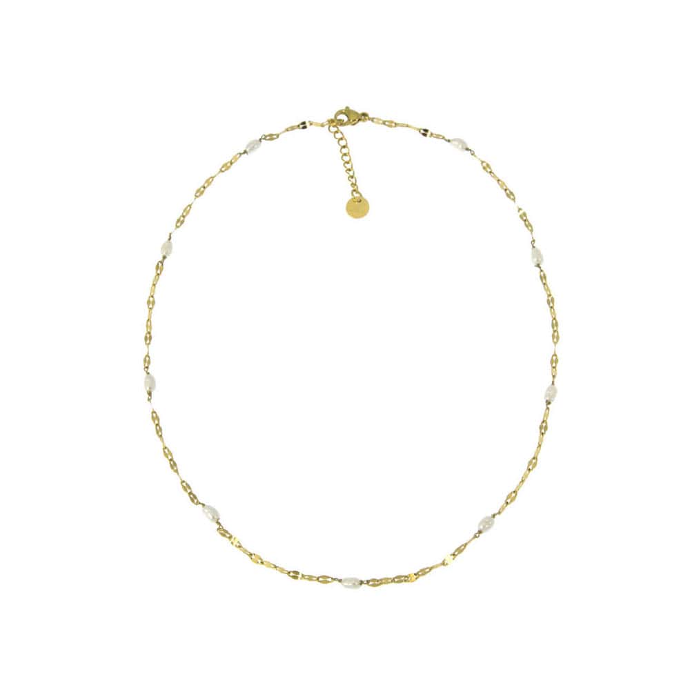 Collier acier Coecilia - Les Cleias