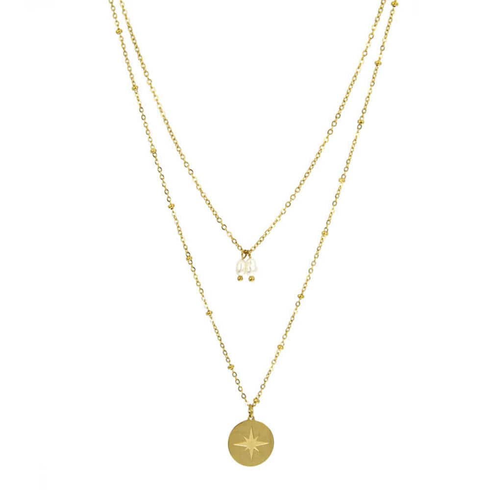 Collier acier Estelle - Les Cleias