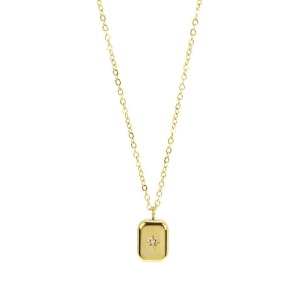 Collier acier Maria Sofia - Les Cleias