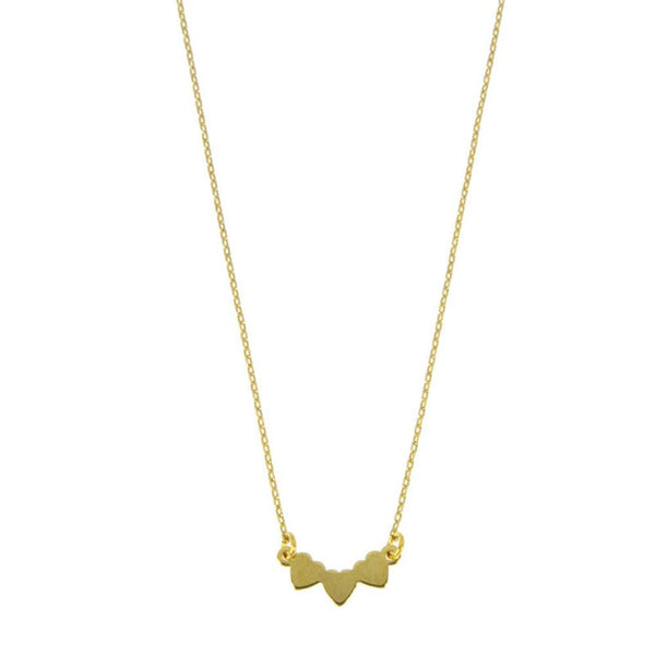 Collier Mathilde plaqué or - Les Cleias